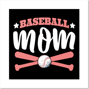 Baseball Mom Posters and Art